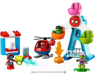 Конструктор Lego Duplo Человек-паук и его друзья: приключения на ярмарке 10963