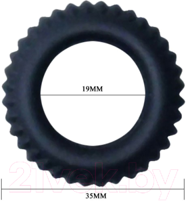 Эрекционное кольцо Bior Toys Sex Expert / SEM-55078 (черный)