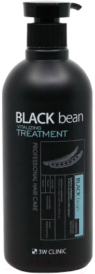 Кондиционер для волос 3W Clinic Black Bean Восстанавливающий с экстрактом черной фасоли (500мл)