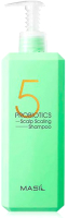 Шампунь для волос Masil 5 Probiotics Scalp Scaling Shampoo (500мл) - 