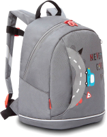 Детский рюкзак Grizzly RK-282-1 (серый) - 