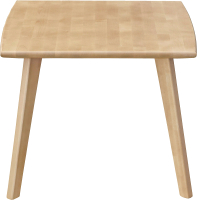 Журнальный столик Мебелик Ретро квадратный (бук) - 
