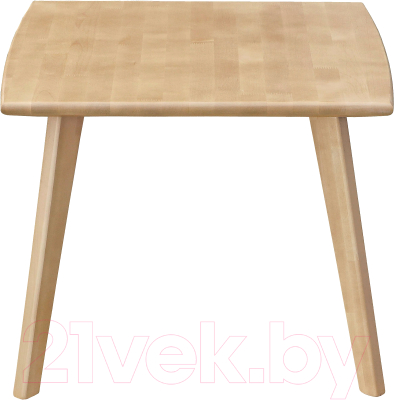 Журнальный столик Мебелик Ретро квадратный (бук)