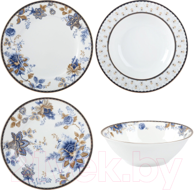 Набор столовой посуды Arya Elegant Flora / 8680943109583 (белый)