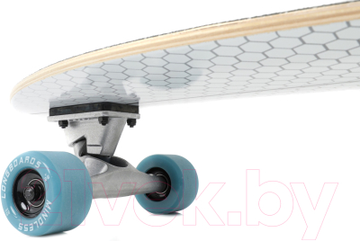 Лонгборд Mindless Surf Skate Fish Tail / MS1500 (белый)