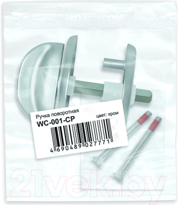 Изображение товара Ручка дверная Fuaro WC-001-CP (хром)