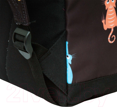 Рюкзак Grizzly RXL-323-2 (котики разноцветные)