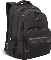 Рюкзак Grizzly RU-330-4 (черный/красный) - 