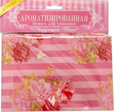 

Набор для оформления подарков, Чарующий пион / 865754
