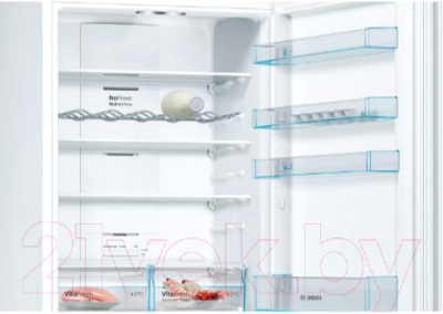 Холодильник с морозильником Bosch KGN49XWEA