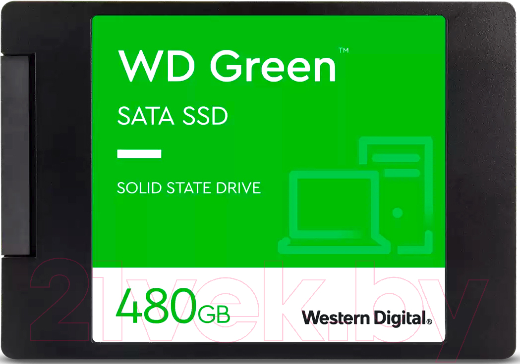 SSD диск Western Digital Green 480GB (WDS480G3G0A)