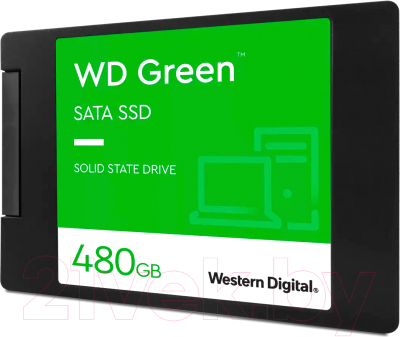 SSD диск Western Digital Green 480GB (WDS480G3G0A)