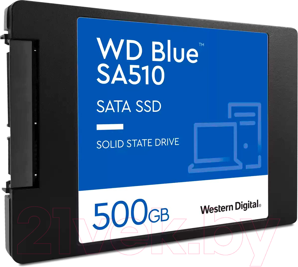 SSD диск Western Digital Blue 500GB (WDS500G3B0A)