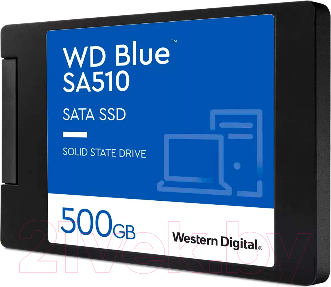 SSD диск Western Digital Blue 500GB (WDS500G3B0A)