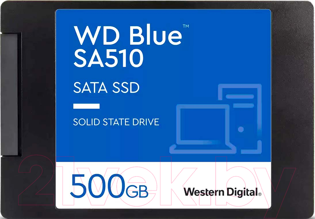 SSD диск Western Digital Blue 500GB (WDS500G3B0A)