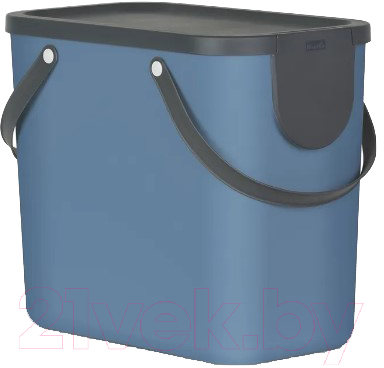 Контейнер для мусора Rotho Albula / 1024906161 (25л, голубой)