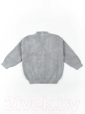 Кардиган детский Amarobaby Knit / AB-OD21-KNIT19/11-122 (серый, р. 122)