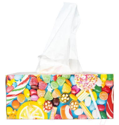 Изображение товара Бумажные салфетки Лилия Универсальные Non-Stop в коробке (200шт)