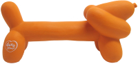 Игрушка для собак Duvo Plus Надувная такса / 12920/DV (оранжевый) - 