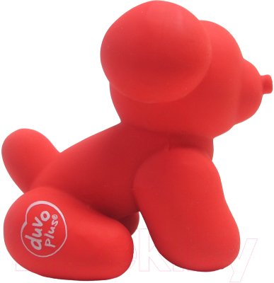 Игрушка для собак Duvo Plus Надувной мопс / 12923/DV (красный)
