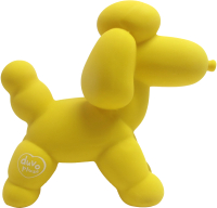 Игрушка для собак Duvo Plus Надувной пудель / 12922/DV (желтый) - 