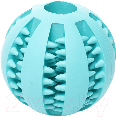 Игрушка для собак Duvo Plus Мяч зубочистик / 400017/mint (мятный)