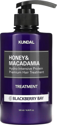 Кондиционер для волос Kundal Honey & Macadamia Blackberry Bay  (500мл)