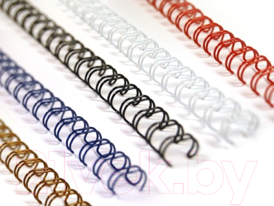 Изображение товара Пружины для переплета Starbind 12.7мм / TRW127WtSB (100шт, белый)