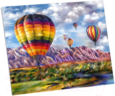 Картина по номерам Школа талантов Воздушные шары / 5248133