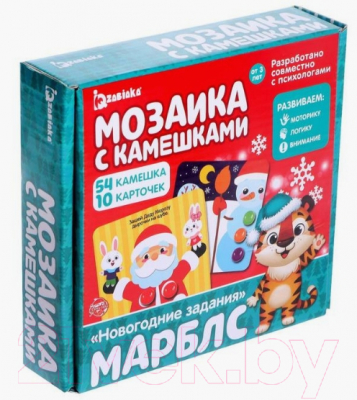 Развивающая игра Zabiaka Новогодние задания по методике Монтессори / 4260100