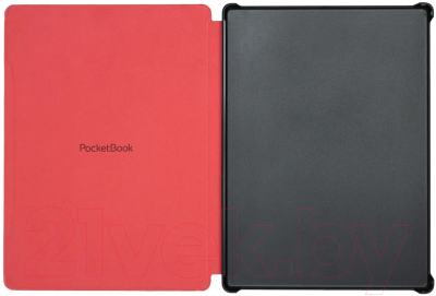 Обложка для электронной книги PocketBook Cover / HN-SL-PU-970-RD-CIS (красный)