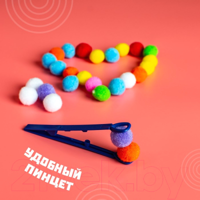 Сортер Zabiaka Цветные бомбошки для сортировки / 4794023