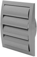 Решетка вентиляционная Europlast 100mm / ND10ZP (серый) - 