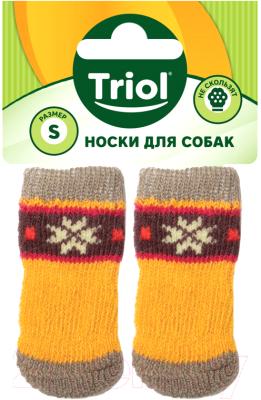 Носки для животных Triol Снежинка / 12231039 (S)