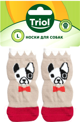 Носки для животных Triol Собачка / 12231049 (L)