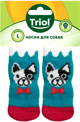 Носки для животных Triol Собачка / 12231049 (L)