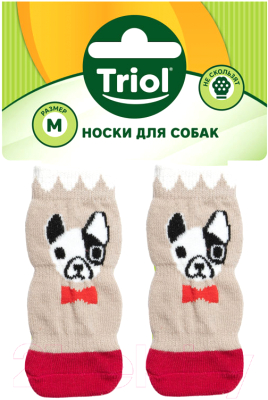 Носки для животных Triol Собачка / 12231048 (M)