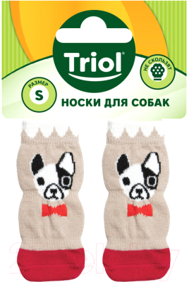 Носки для животных Triol Собачка / 12231047 (S)