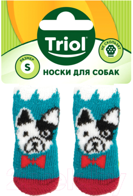 Носки для животных Triol Собачка / 12231047 (S)