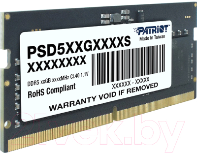 Оперативная память DDR5 Patriot PSD532G48002S
