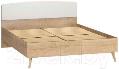 Полуторная кровать Woodcraft Нордик 3442 (с ламелями)