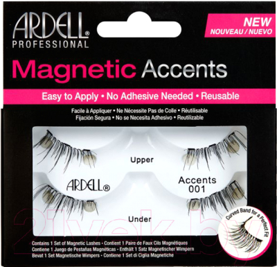 Накладные ресницы магнитные Ardell Magnetic 001 для внешних краев глаз