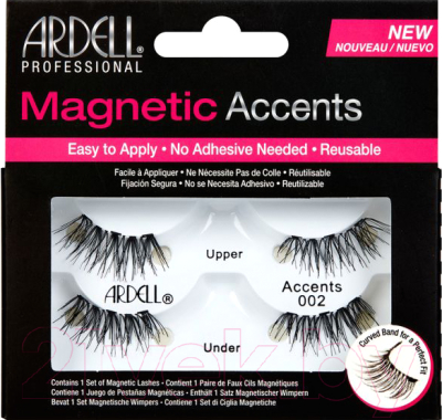 Накладные ресницы магнитные Ardell Magnetic 002 для внешних краев глаз