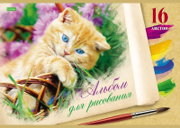 

Альбом для рисования Hatber, Я люблю рисовать / 16А4С