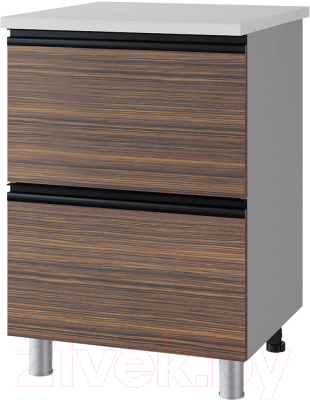 Шкаф-стол кухонный BTS Прайм 6Р2 М11