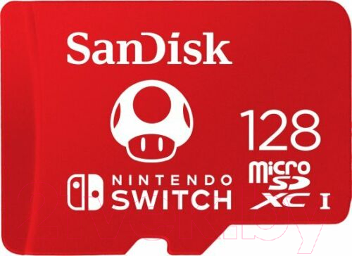 Карта памяти SanDisk MicroSDHC 128GB UHS-I (SDSQXAO-128G-GN3ZN)