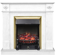 

Каминокомплект Смолком, Brighton Corner + Fobos FXM Brass BLT-999B-5M(BR)