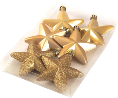 

Набор елочных игрушек, Звезда AR3/37L7506PBMG/LightGold / 101788