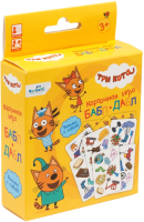 

Настольная игра Origami, Три кота. Бабл-дабл / 07348