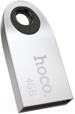 Usb flash накопитель Hoco UD9 USB2.0 4Gb (серебристый)